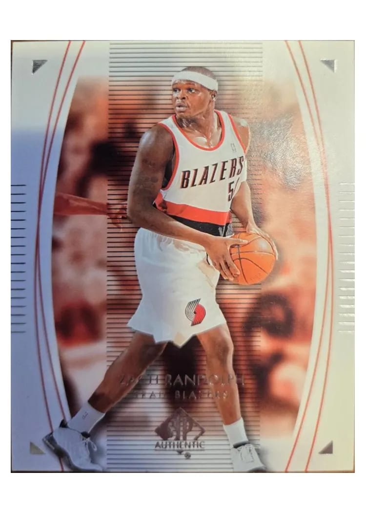 2003 SP Authentic Zach Randolph #69 card
