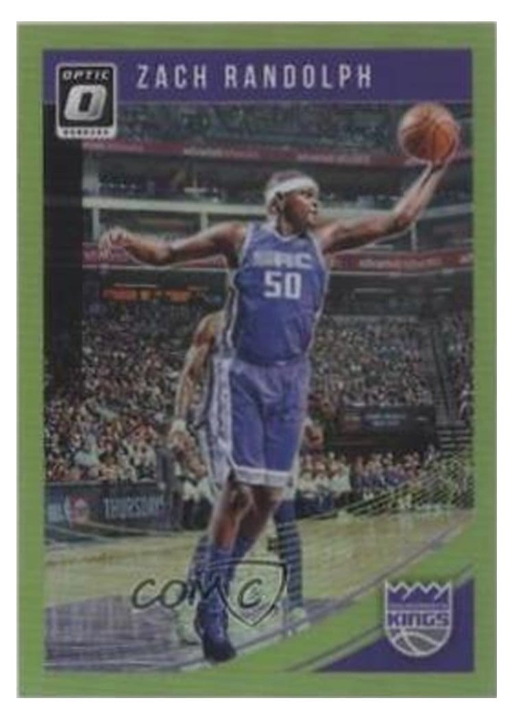 2018-19 Donruss Optic Base Set Zach Randolph #81 card