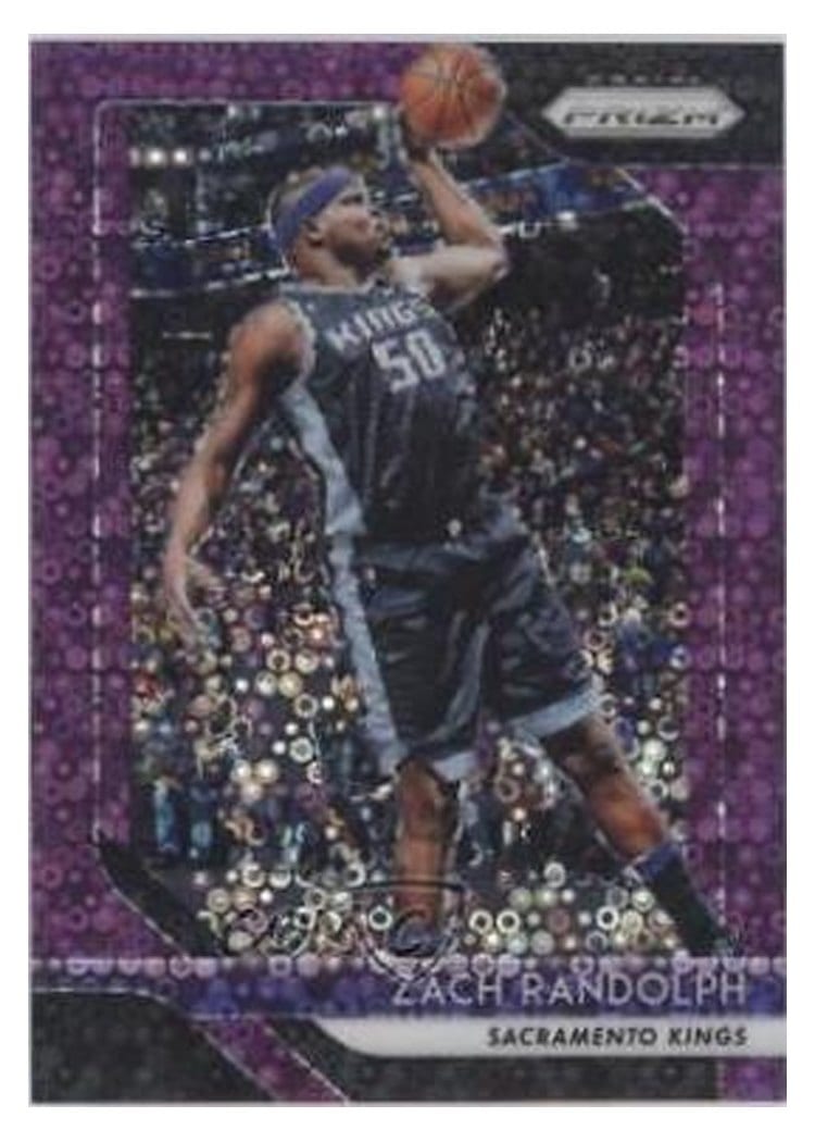 2018-19 Panini Prizm Base Set Zach Randolph #211 card