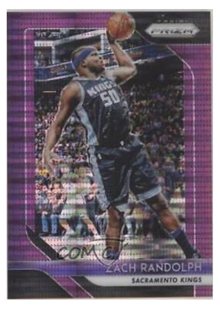 2018-19 Panini Prizm Base Set Zach Randolph #211 card