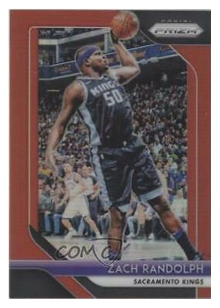 2018-19 Panini Prizm Base Set Zach Randolph #211 card