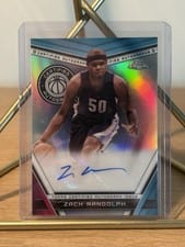 2023-24 Topps Chrome Certified Autographs Zach Randolph #CA-ZR card