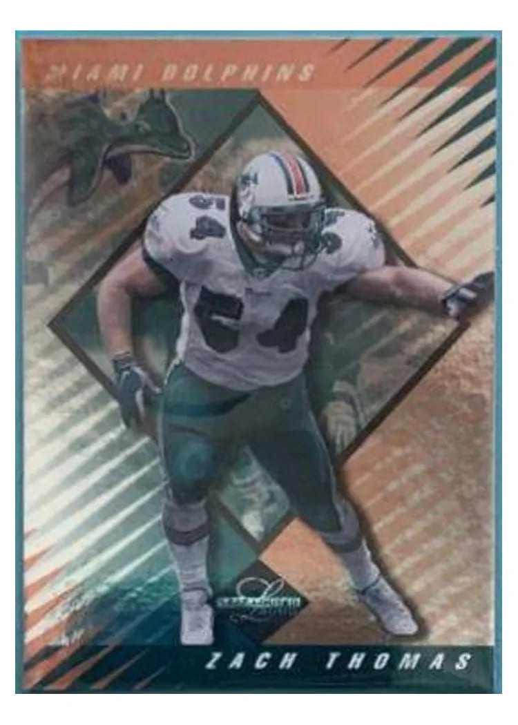 2000 Leaf Limited Zach Thomas #33 card