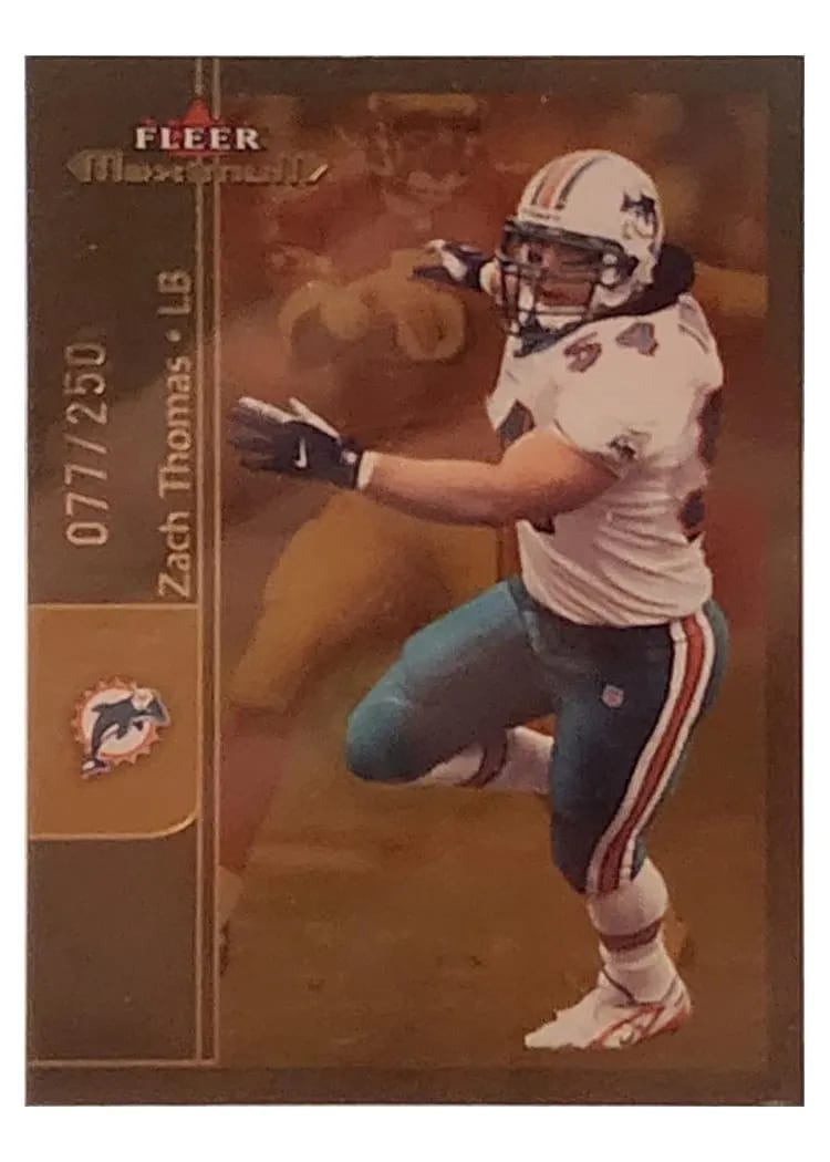 2002 Fleer Maximum Zach Thomas #106 card