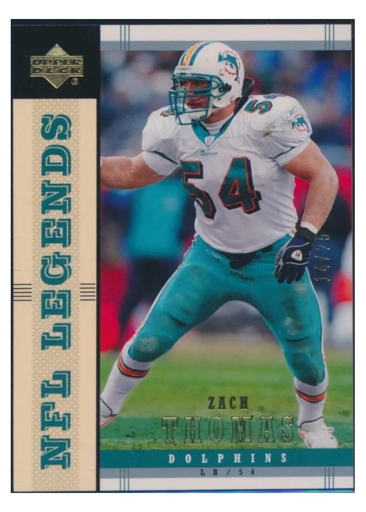 2004 Upper Deck Legends Zach Thomas #45 card