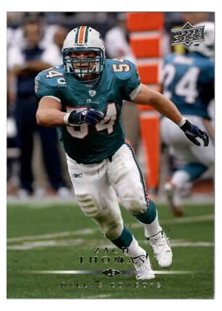 2008 Upper Deck Zach Thomas #98 card