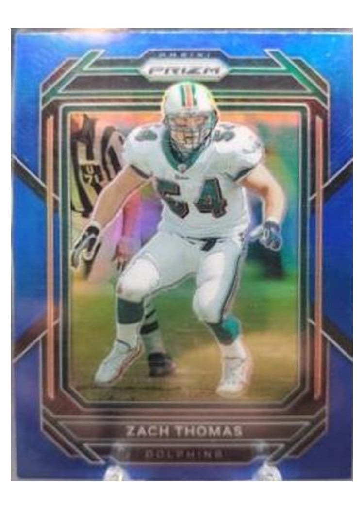 2022 Panini Prizm Base Set Zach Thomas #186 card