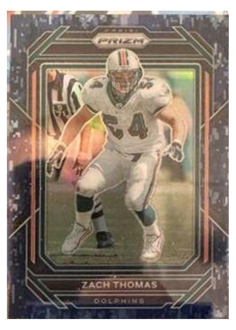 2022 Panini Prizm Base Set Zach Thomas #186 card