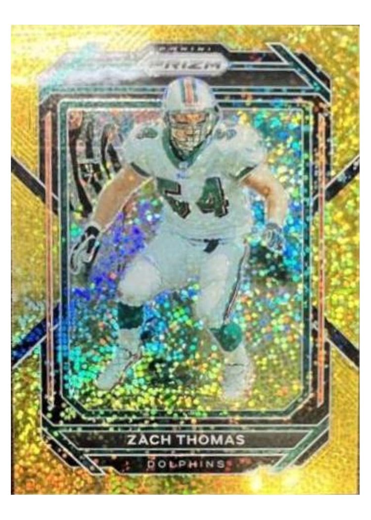 2022 Panini Prizm Base Set Zach Thomas #186 card