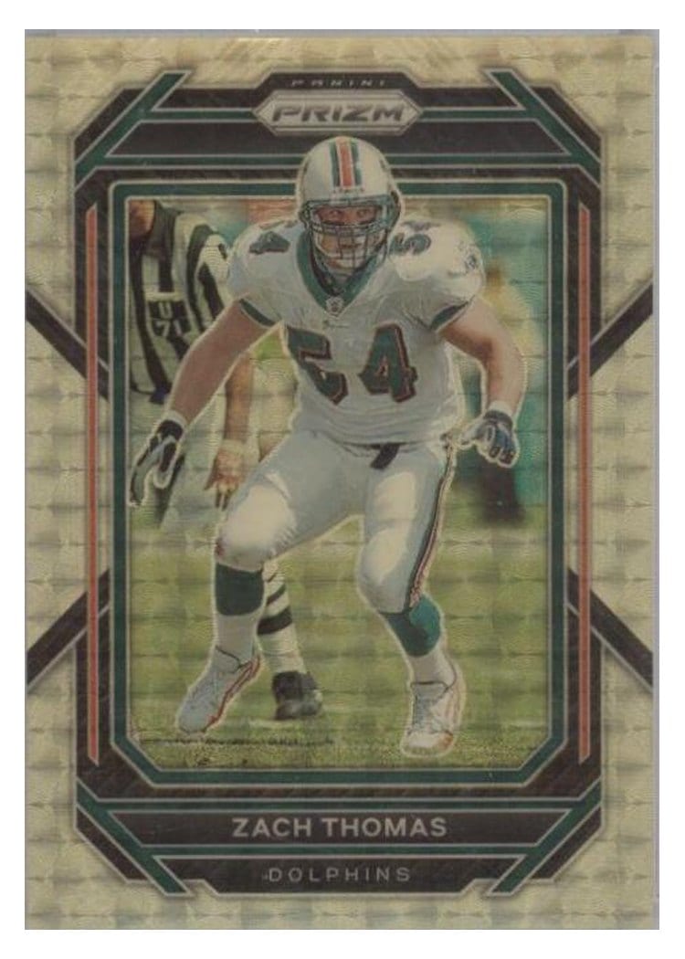 2022 Panini Prizm Base Set Zach Thomas #186 card