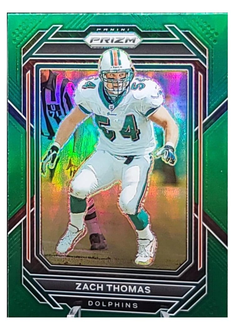 2022 Panini Prizm Base Set Zach Thomas #186 card