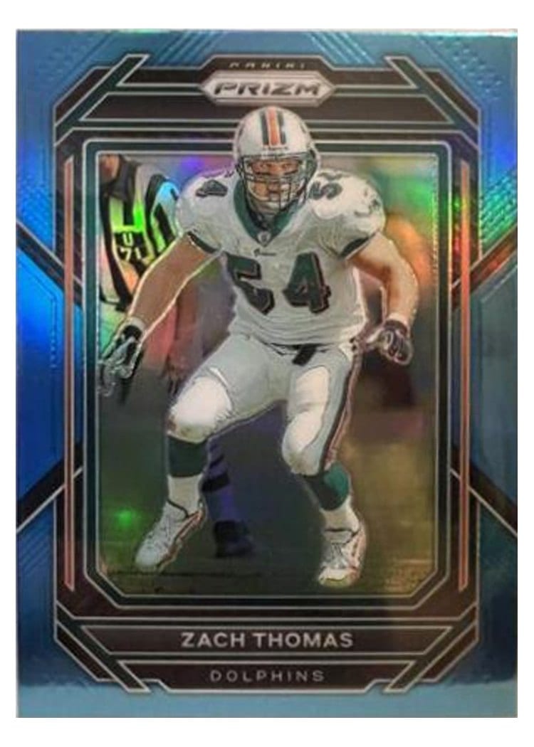 2022 Panini Prizm Base Set Zach Thomas #186 card