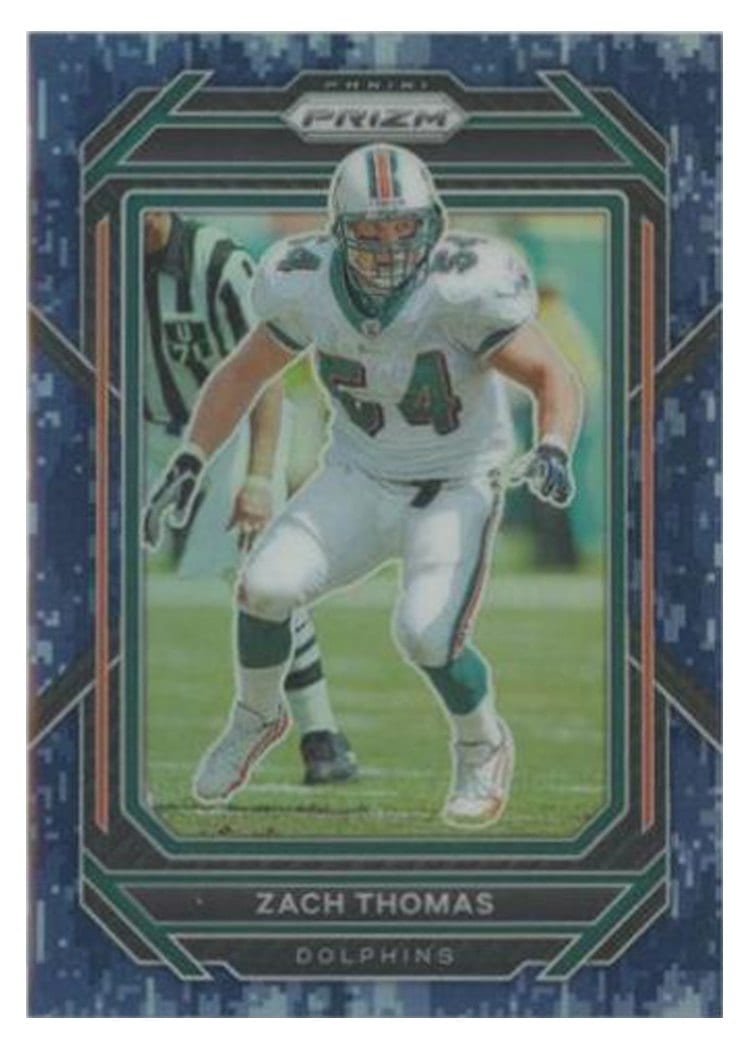2022 Panini Prizm Base Set Zach Thomas #186 card