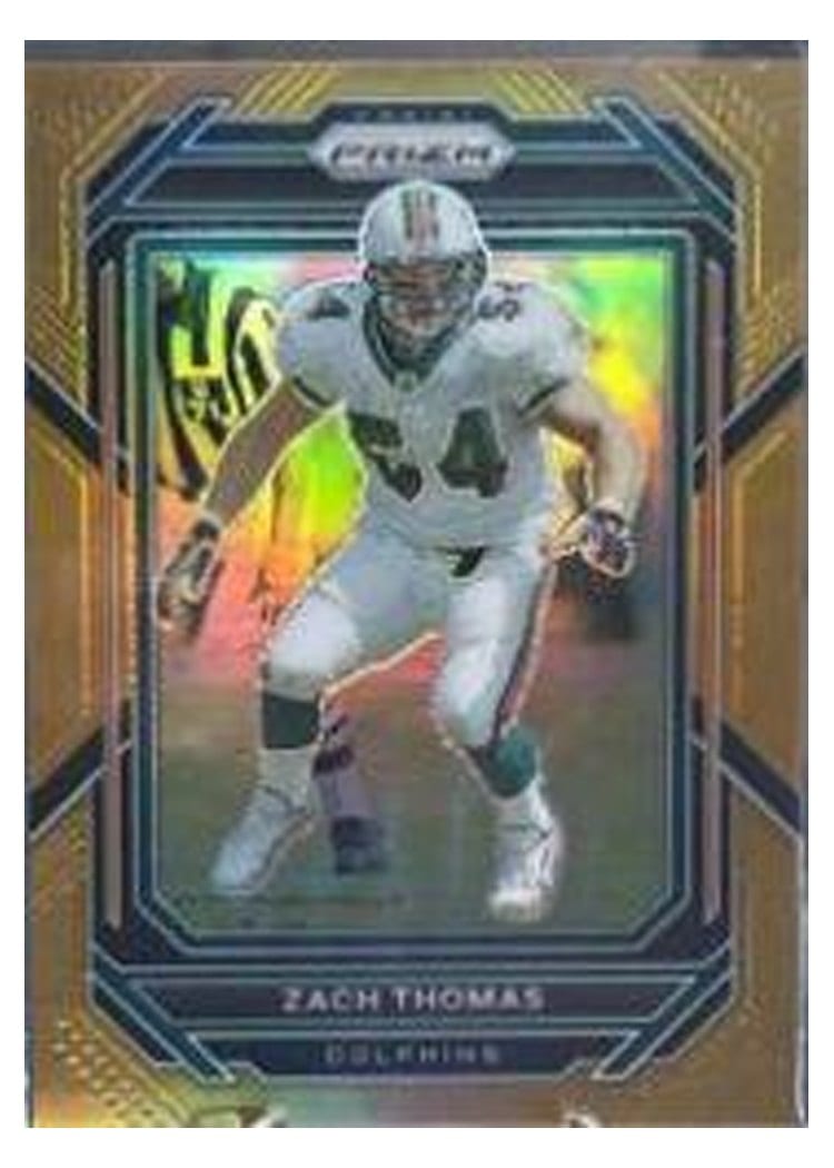 2022 Panini Prizm Base Set Zach Thomas #186 card
