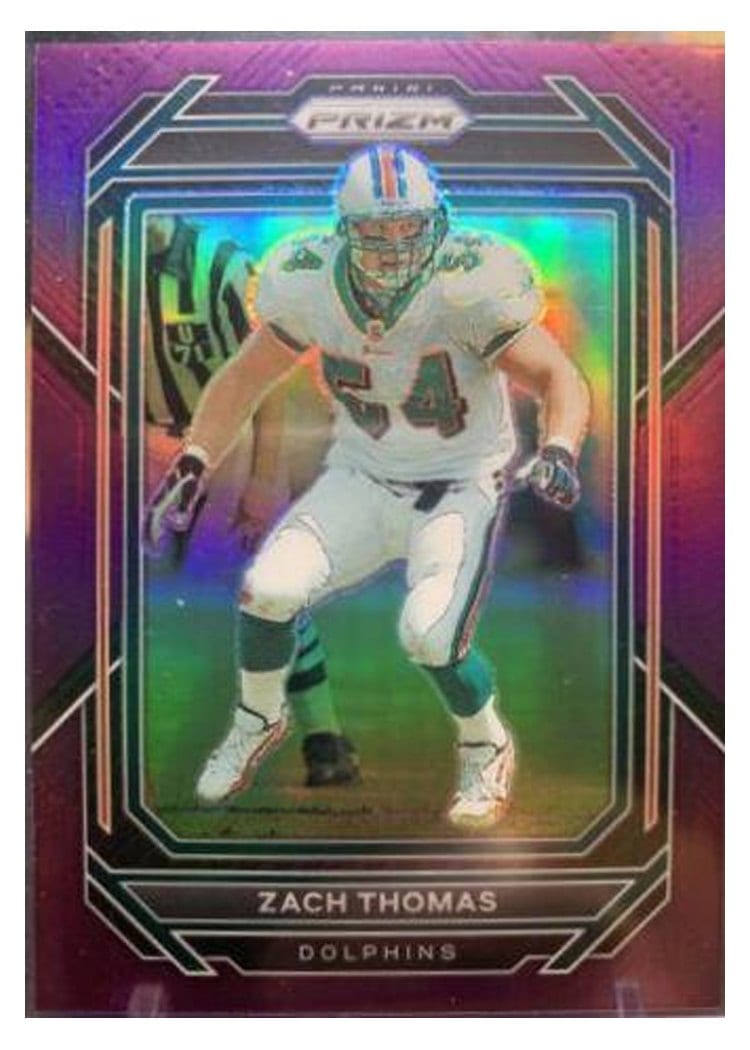 2022 Panini Prizm Base Set Zach Thomas #186 card