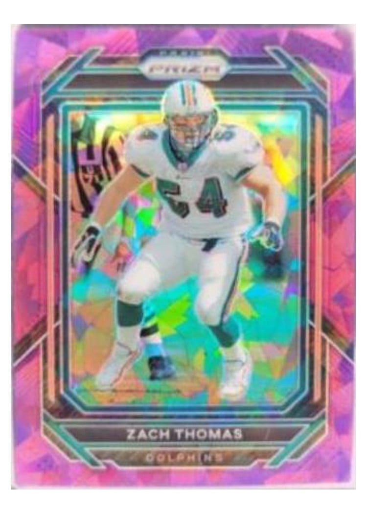 2022 Panini Prizm Base Set Zach Thomas #186 card