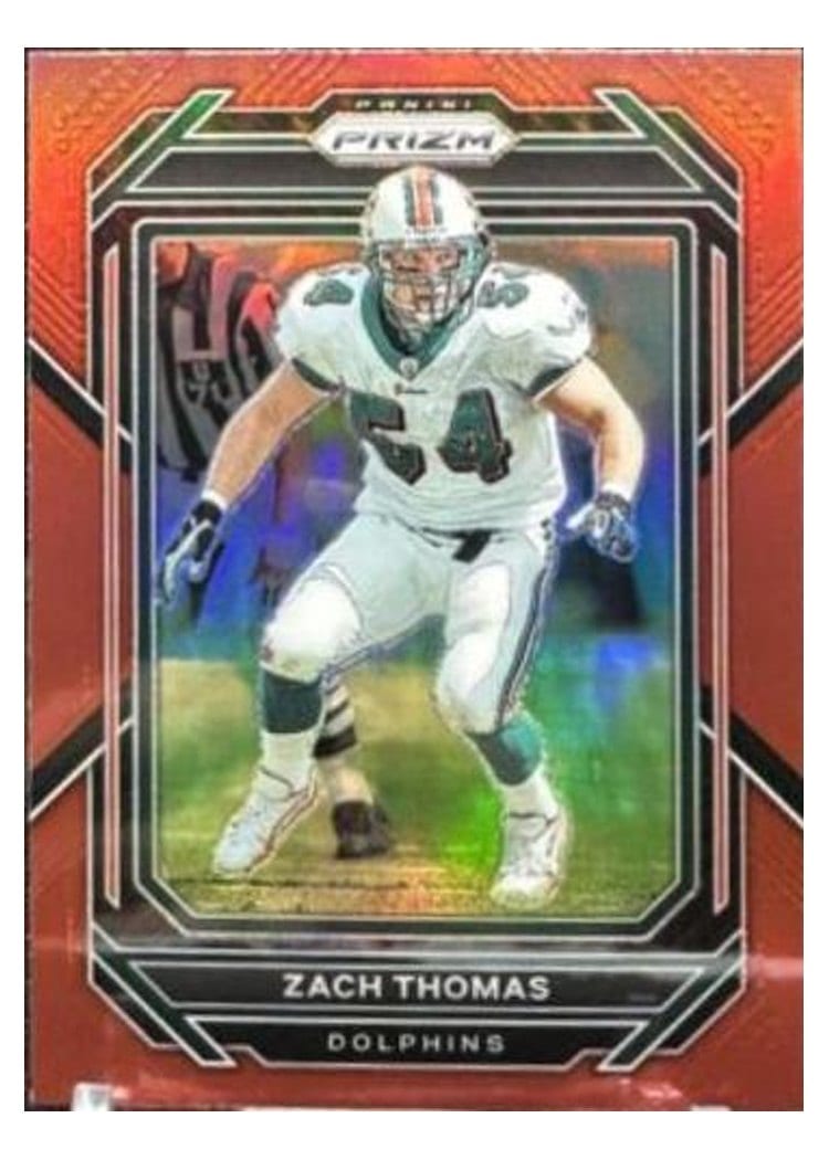 2022 Panini Prizm Base Set Zach Thomas #186 card