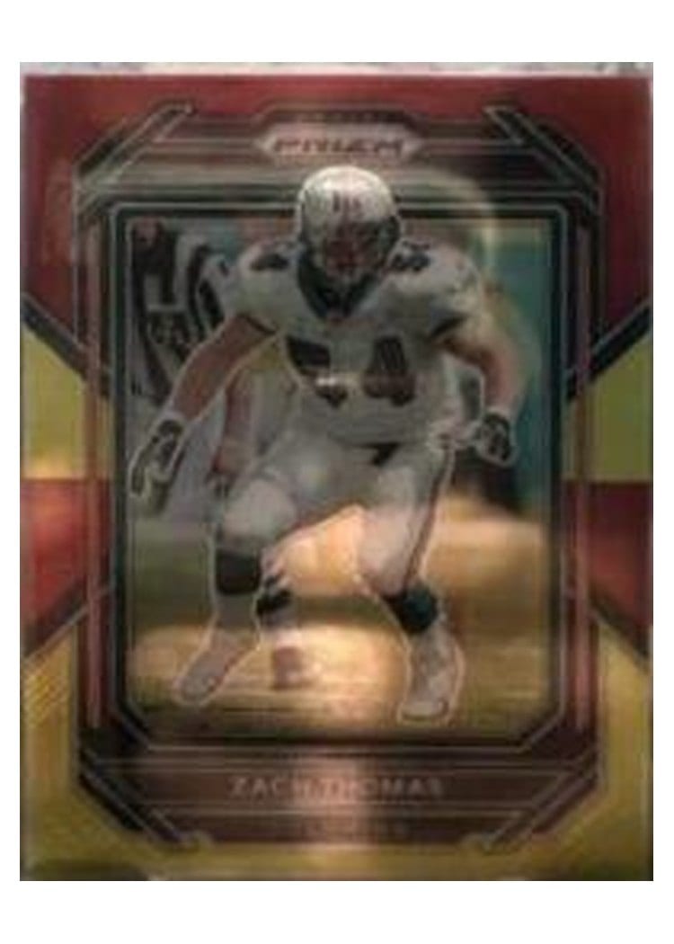 2022 Panini Prizm Base Set Zach Thomas #186 card