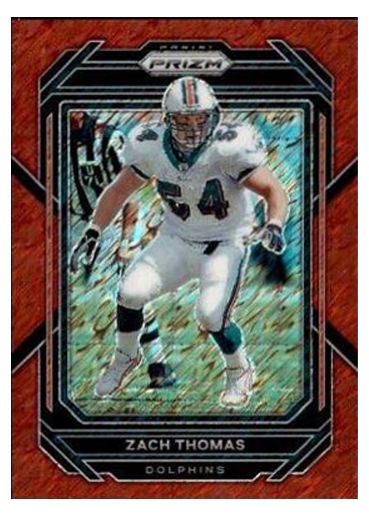 2022 Panini Prizm Base Set Zach Thomas #186 card