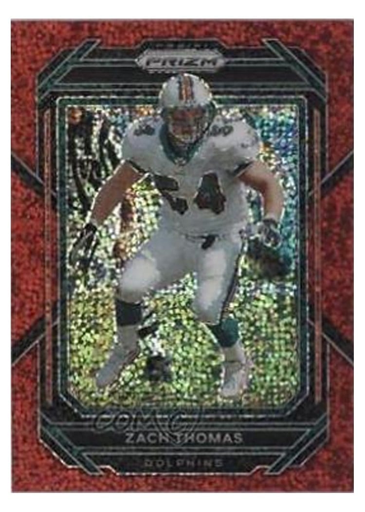 2022 Panini Prizm Base Set Zach Thomas #186 card