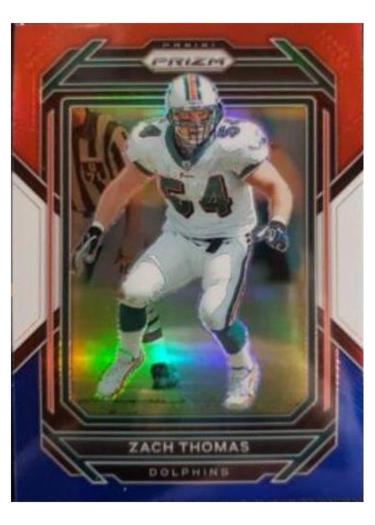 2022 Panini Prizm Base Set Zach Thomas #186 card