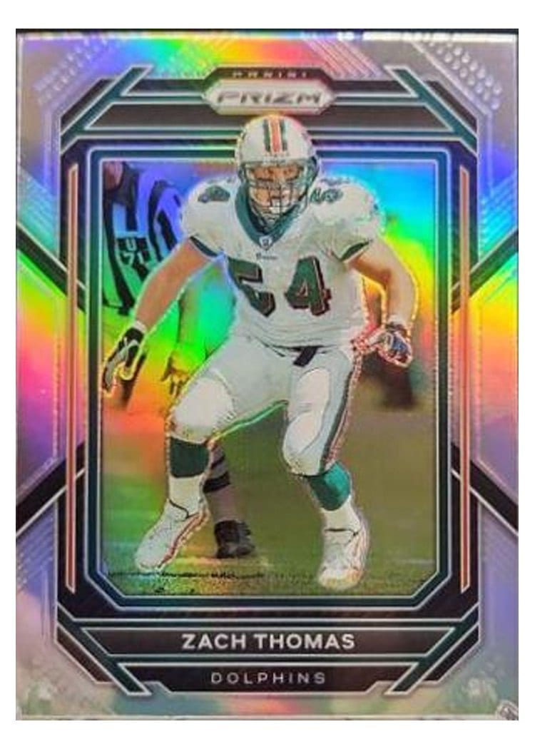 2022 Panini Prizm Base Set Zach Thomas #186 card