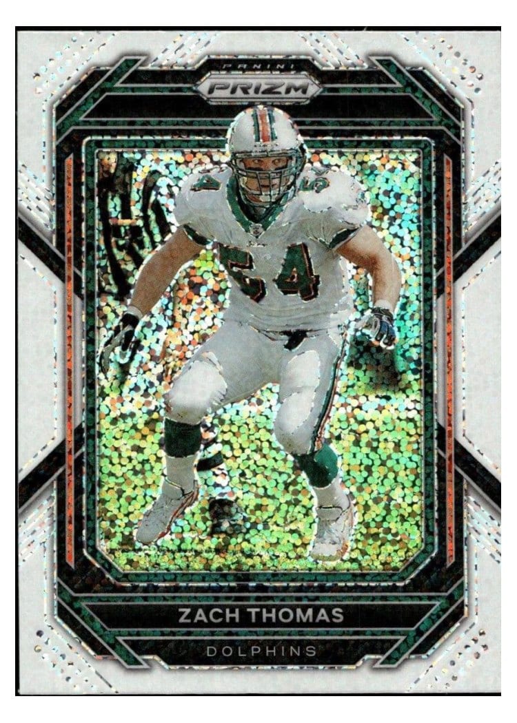 2022 Panini Prizm Base Set Zach Thomas #186 card