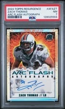2024 Topps Resurgence Arc Flash Autographs Zach Thomas #AFA-ZT card