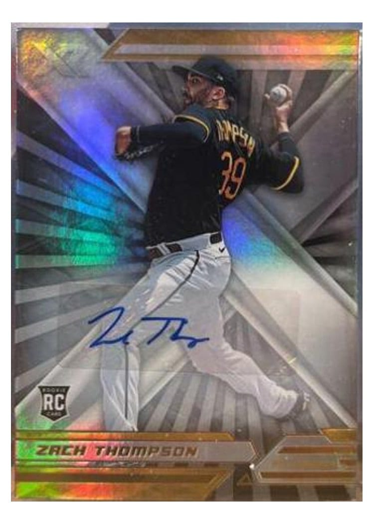 2022 Panini Chronicles XR Autographs Zach Thompson #13 card