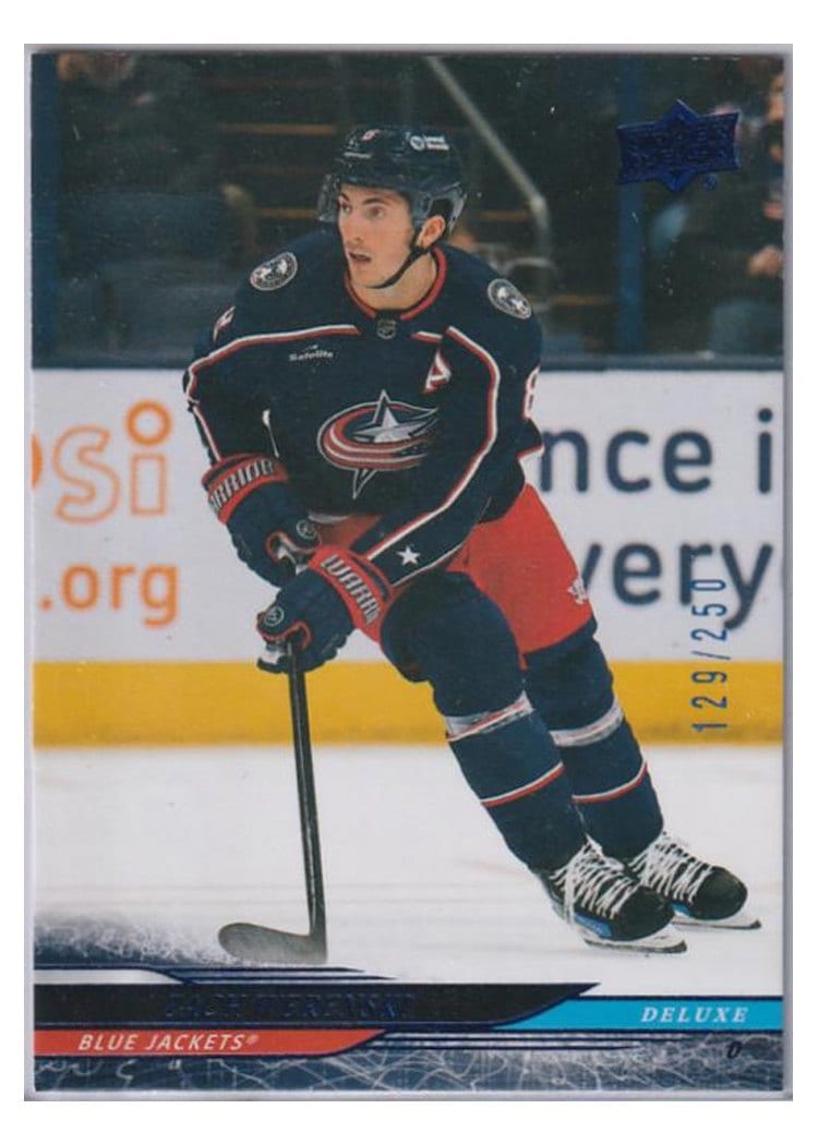 2024-25 Upper Deck Base Set Zach Werenski Deluxe #59 card