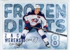 2025-26 O-Pee-Chee Frozen Digits Zach Werenski #FD-13 card