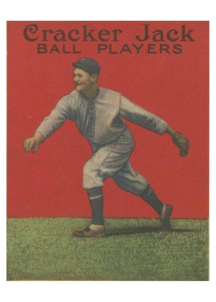 1914 Cracker Jack Zach Wheat #52