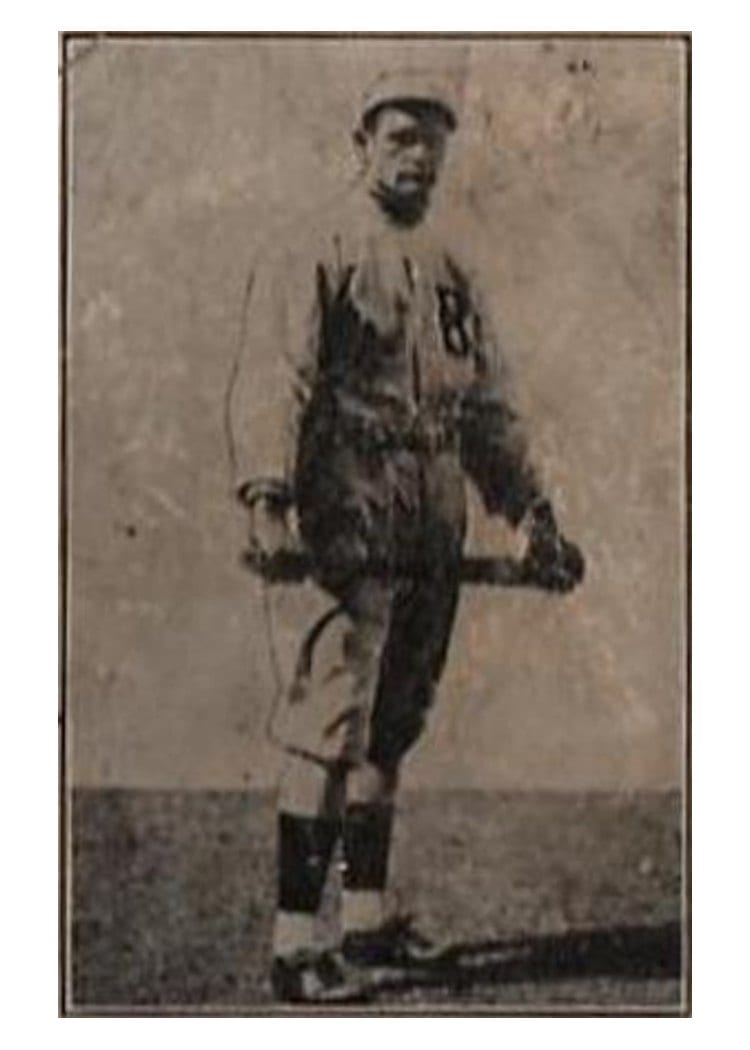 1922 W575 2 Zach Wheat Hand Cut card