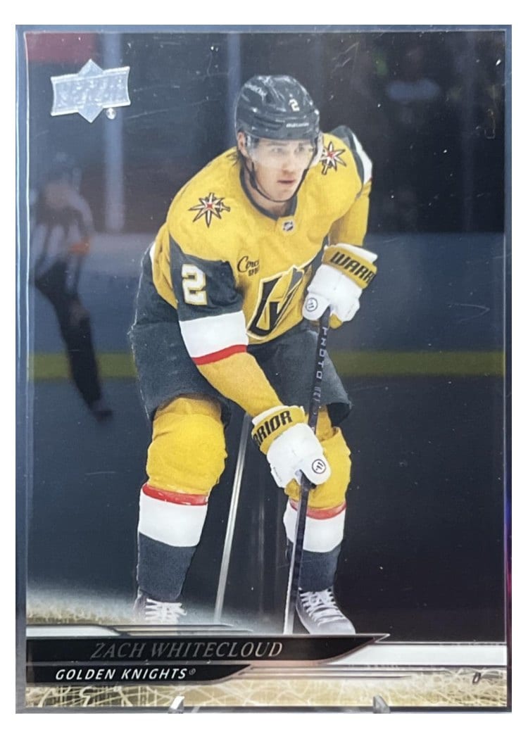 2024-25 Upper Deck Base Set Zach Whitecloud #434 card