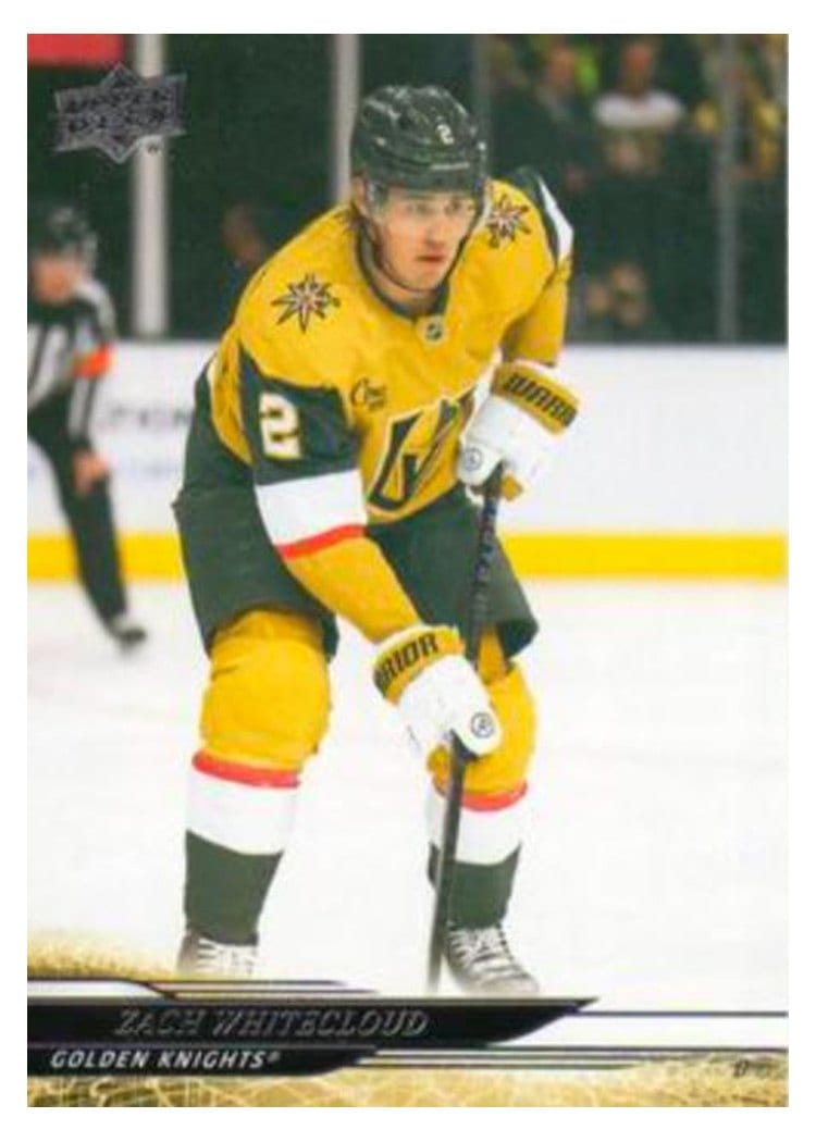 2024-25 Upper Deck Base Set Zach Whitecloud #434 card