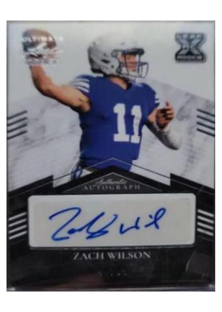 2021 Leaf Ultimate Draft ZACH WILSON
