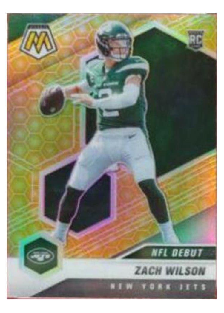 2021 Panini Mosaic Base Set Zach Wilson #243 card