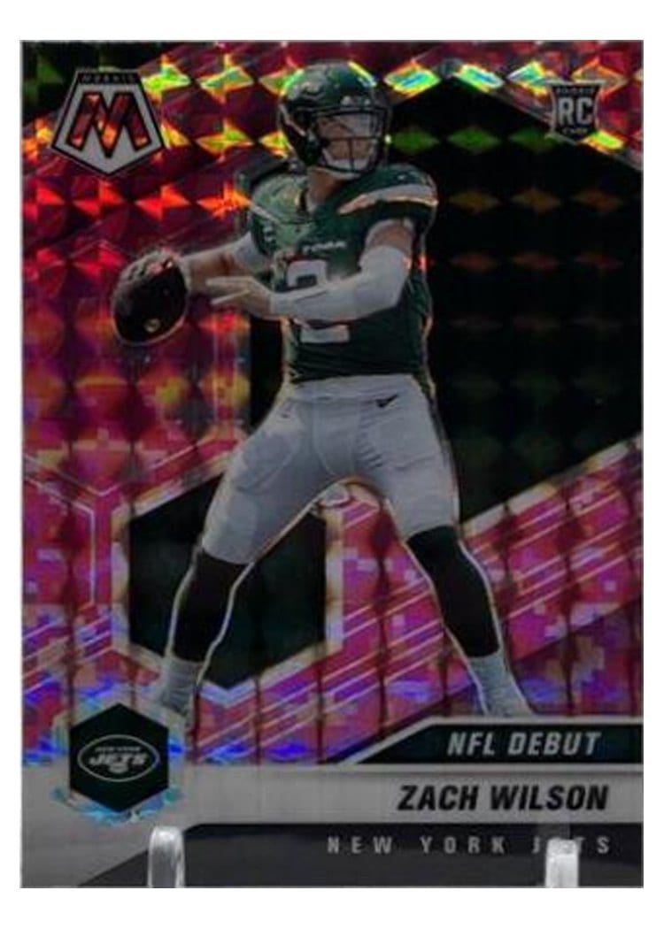 2021 Panini Mosaic Base Set Zach Wilson #243 card