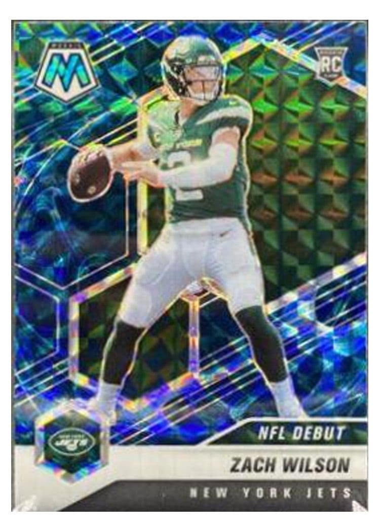 2021 Panini Mosaic Base Set Zach Wilson Genesis #243 card