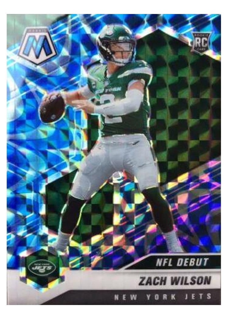 2021 Panini Mosaic Base Set Zach Wilson #243 card