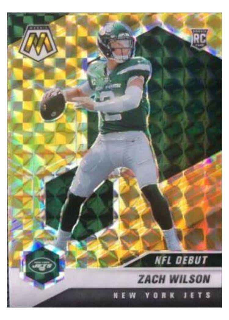 2021 Panini Mosaic Base Set Zach Wilson #243 card