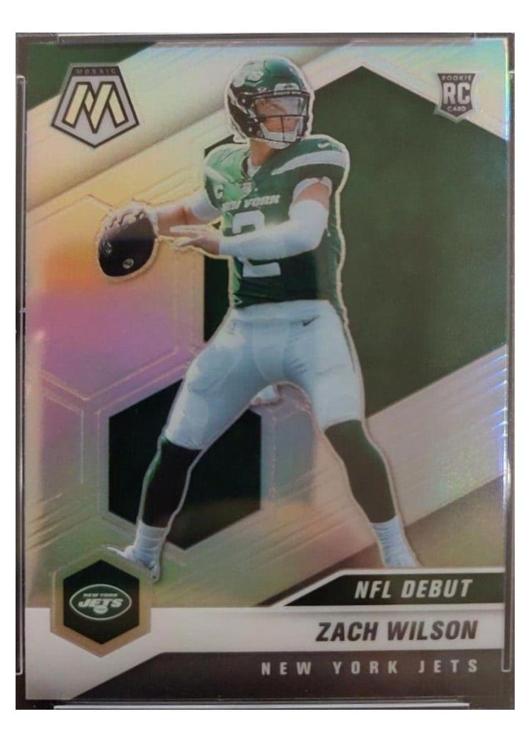 2021 Panini Mosaic Base Set Zach Wilson #243 card