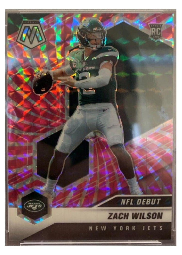 2021 Panini Mosaic Base Set Zach Wilson #243 card