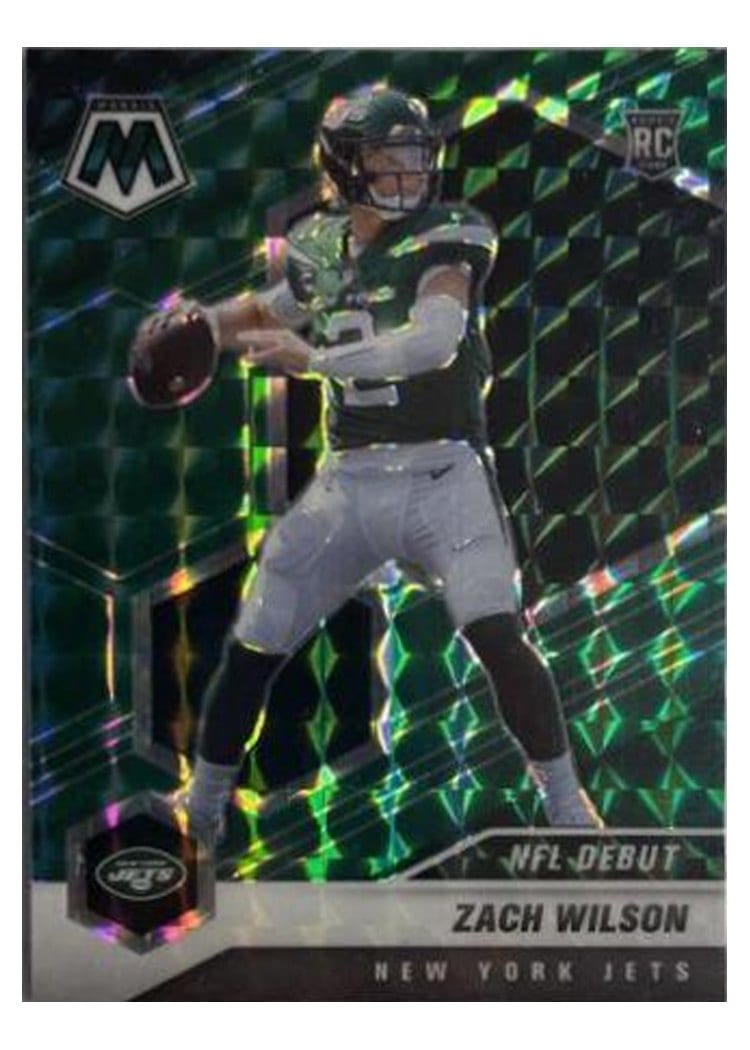 2021 Panini Mosaic Base Set Zach Wilson #243 card