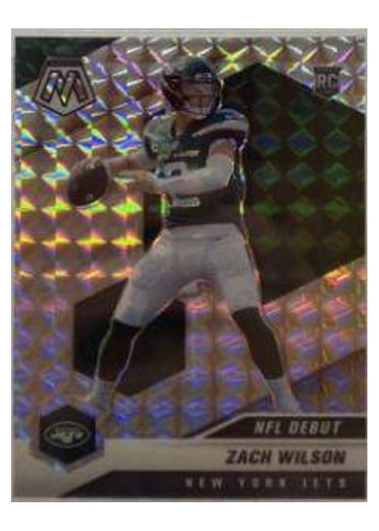 2021 Panini Mosaic Base Set Zach Wilson #243 card