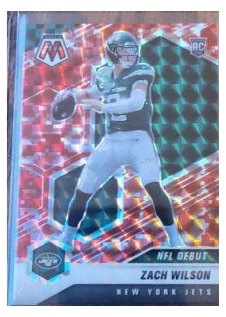 2021 Panini Mosaic Base Set Zach Wilson #243 card