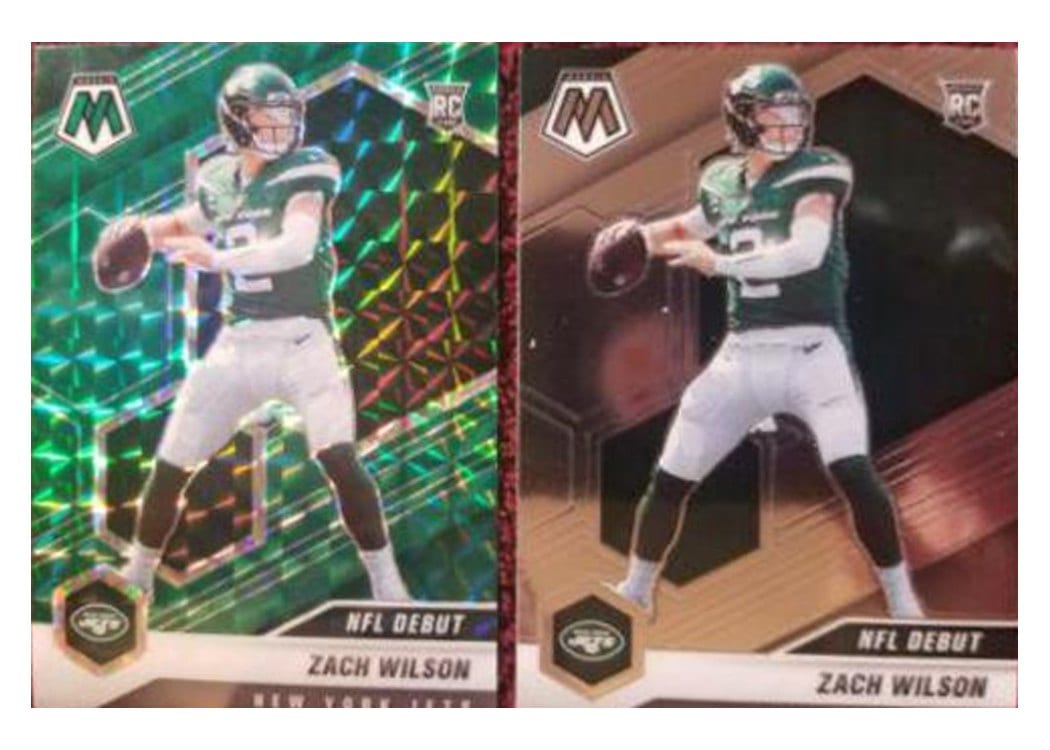 2021 Panini Mosaic Base Set Zach Wilson #243 card