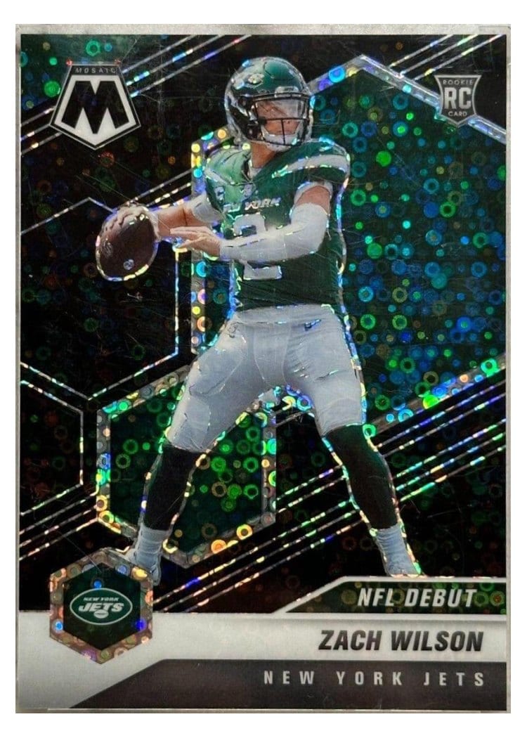 2021 Panini Mosaic Base Set Zach Wilson #243 card