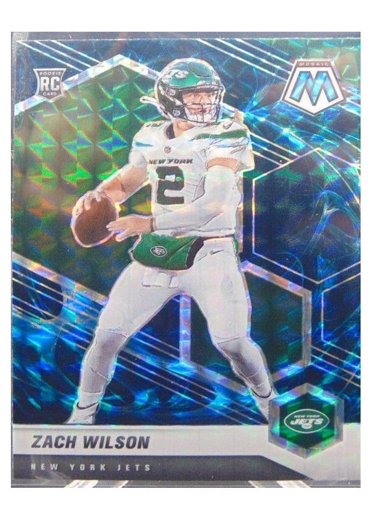 2021 Panini Mosaic Base Set Zach Wilson #302 card
