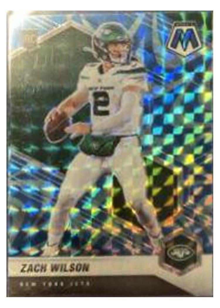 2021 Panini Mosaic Base Set Zach Wilson #302 card